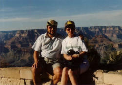 vor Jahren am Grand Canyon
